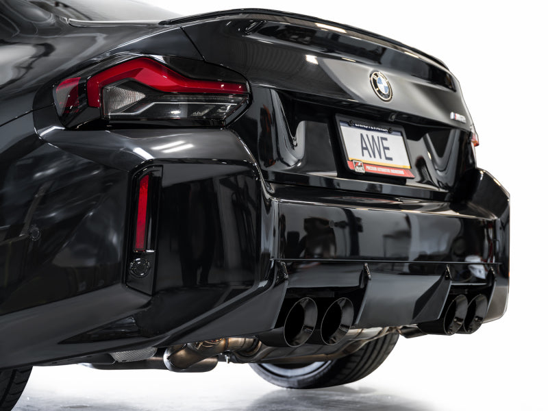 AWE Tuning 23-24 BMW G87 M2 SwitchPath Edition Exhaust - Diamond Black Tips Catback AWE Tuning