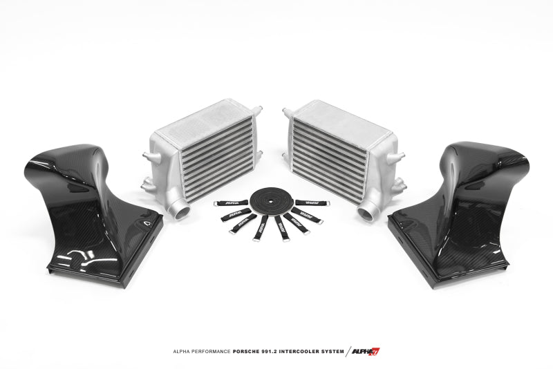 AMS Performance Porsche 997.2TT Alpha Intercooler System (For Stock Framed Turbos) Intercooler Kits AMS