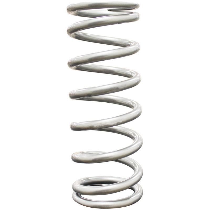 QA1 2-1/2in ID High Travel Spring - 9in Length x 300lbs/in - Silver Powder Coated Coilover Springs QA1