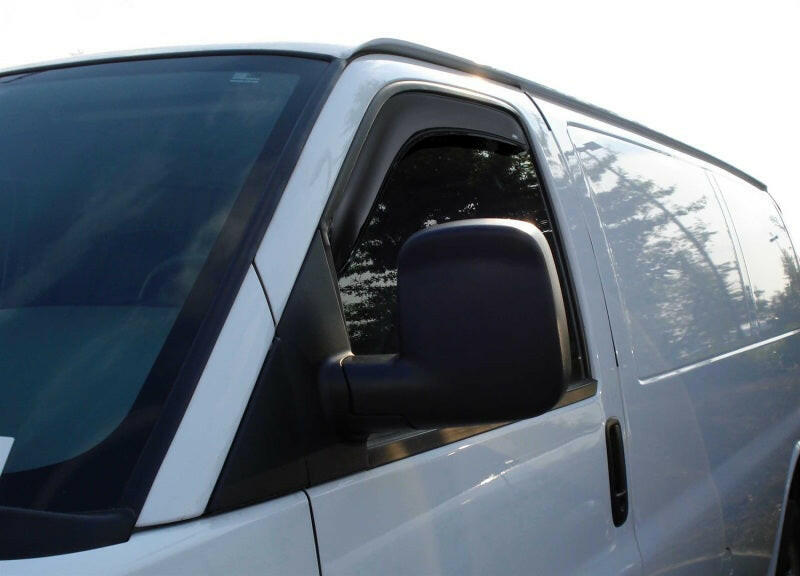 AVS 97-06 Jeep Wrangler Ventvisor In-Channel Window Deflectors 2pc - Smoke Wind Deflectors AVS