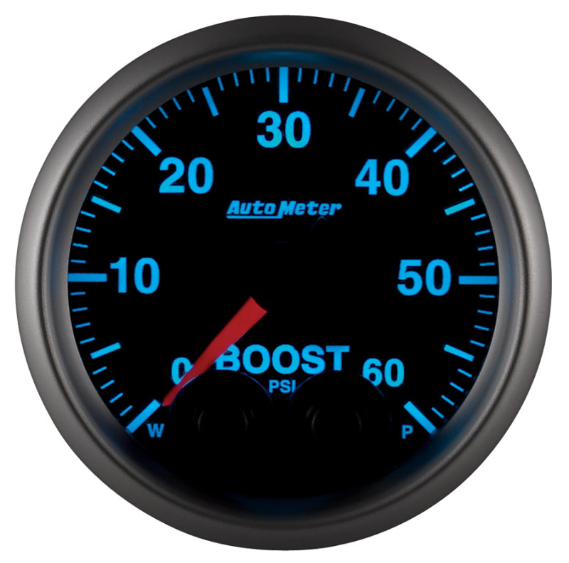 Autometer Elite 52mm 0-60 PSI Boost Peak & Warn w/ Electronic Control Gauge Gauges AutoMeter