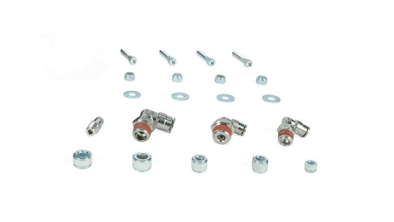 Air Lift 24in FLO Tank w/ Viair 444c Black Compressor (Incl. Fittings & Tank Mounting Hardware) Air Tanks Air Lift