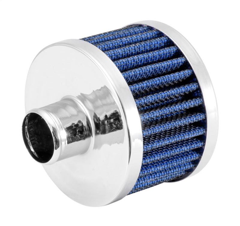 Spectre ExtraFlow Push-In Breather Filter - Blue Engine Breather Filters Spectre