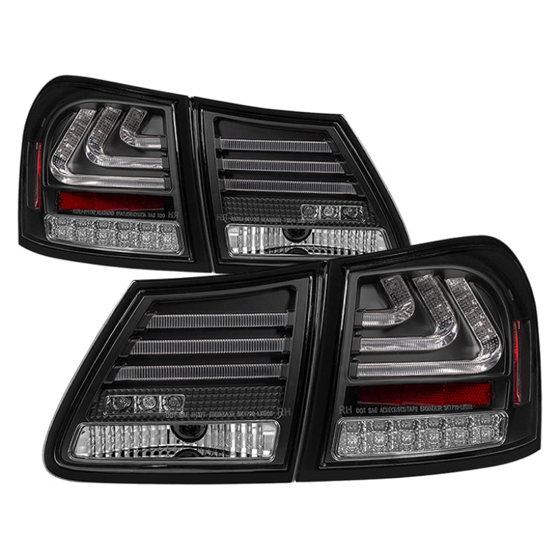 Spyder 07-11 Lexus GS 350 LED Tail Lights Black ALT-YD-LGS06-LED-BK Tail Lights SPYDER