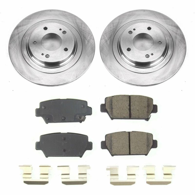 Power Stop 2018 Mitsubishi Eclipse Cross Rear Autospecialty Brake Kit Brake Kits - OE PowerStop