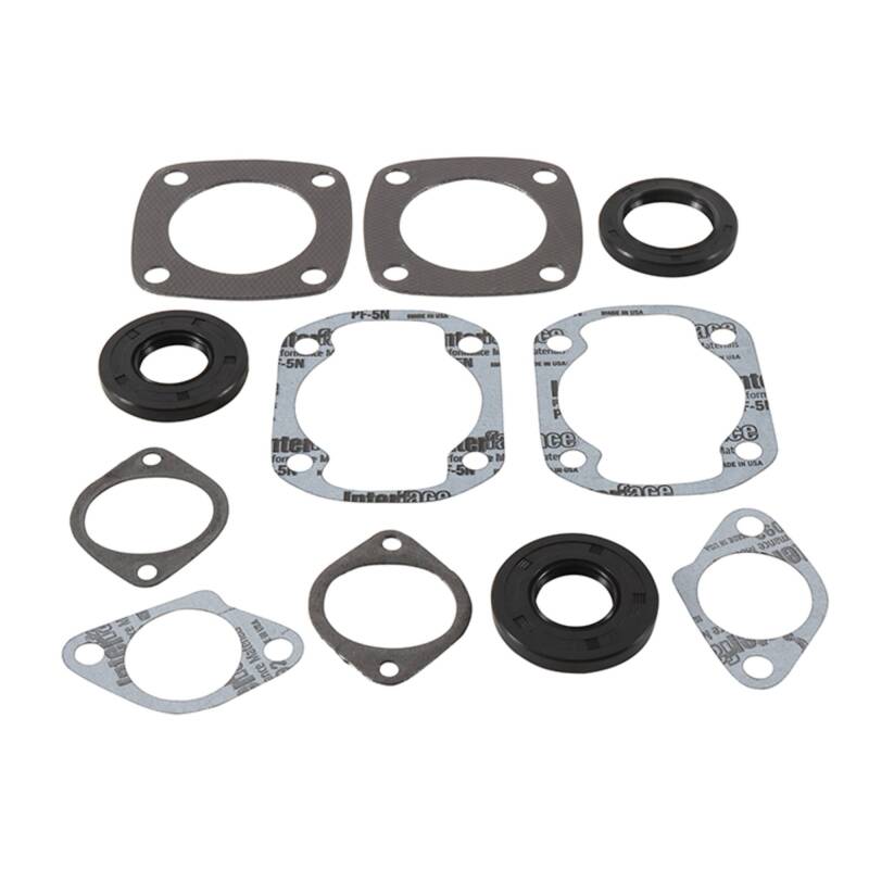 Vertex Gaskets 73-79 Ski-Doo Elan 250/Deluxe/250 SS Complete Gasket Kit w/ Oil Seals Engine Hardware Vertex Pistons