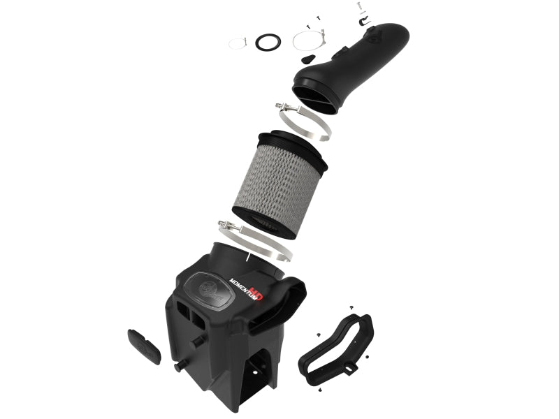 aFe 20-24 Ford Diesel Trucks V8-6.7L (td) Momentum HD Cold Air Intake System w/ Pro DRY S Filter Cold Air Intakes aFe