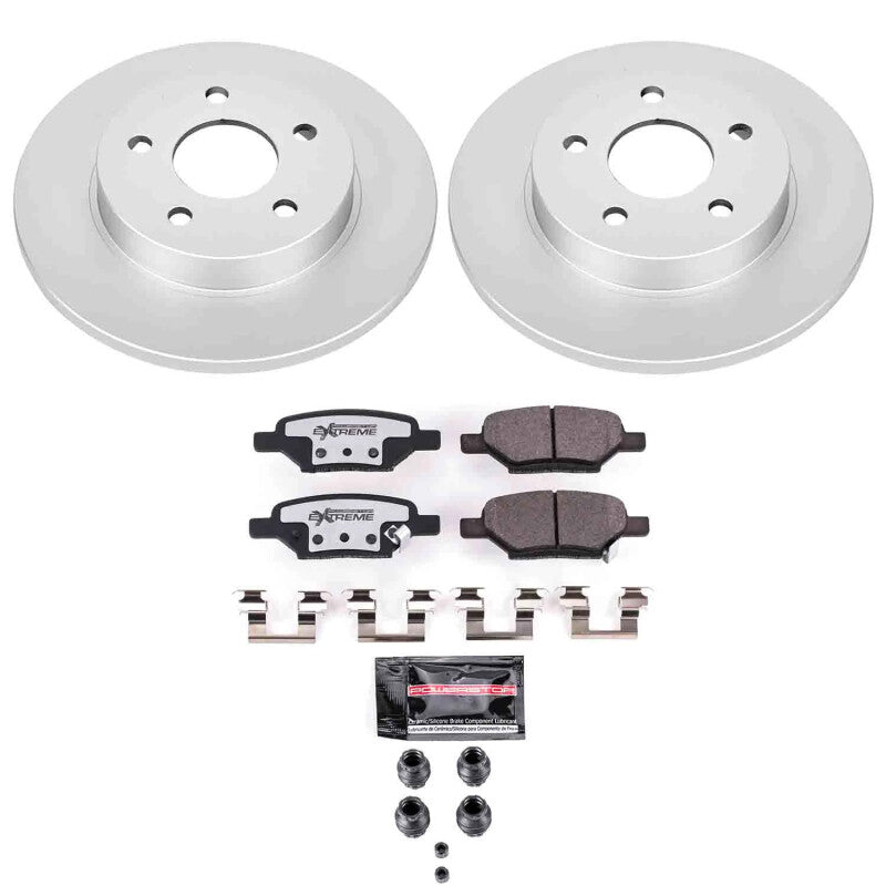 Power Stop 05-08 Chevrolet Cobalt Rear Z26 Coated Brake Kit Brake Kits - Performance D&S PowerStop