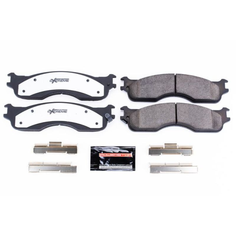 Power Stop 2004 Dodge Ram 1500 Front Z36 Truck & Tow Brake Pads w/Hardware Brake Pads - Performance PowerStop