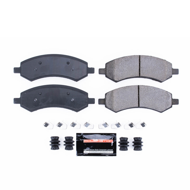 Power Stop 07-09 Chrysler Aspen Front Z23 Evolution Sport Brake Pads w/Hardware Brake Pads - Performance PowerStop