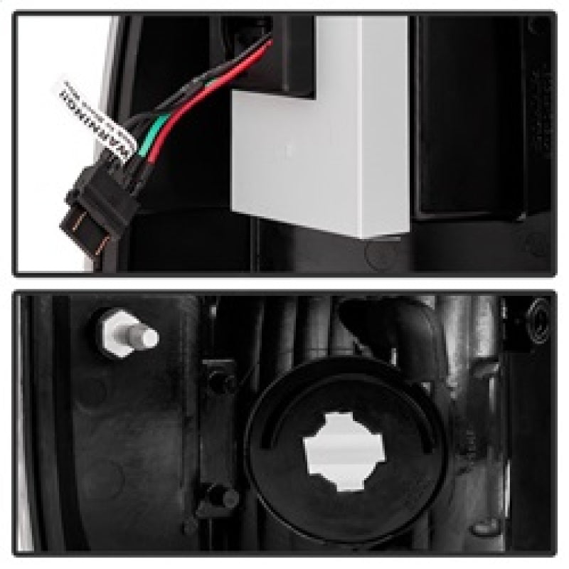 Spyder Ford Super Duty 08-15 LED Tail Lights Chrome ALT-YD-FS07-LED-C Tail Lights SPYDER