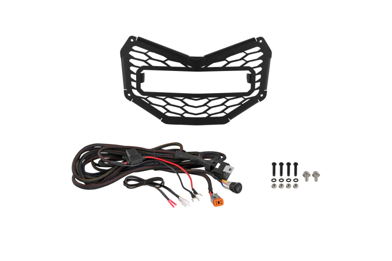 Diode Dynamics 17-26 Can Am Maverick X3 SS10 Grille Bracket Kit Light Bars & Cubes Diode Dynamics