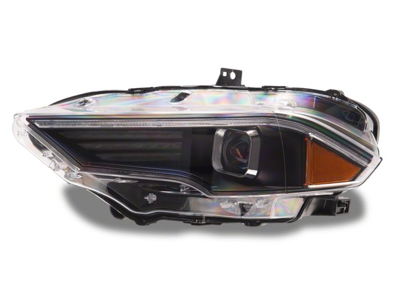 Raxiom 18-23 Ford Mustang GT EcoBoost LED Projector Headlights- Blk Housing (Clear Lens) Headlights Raxiom