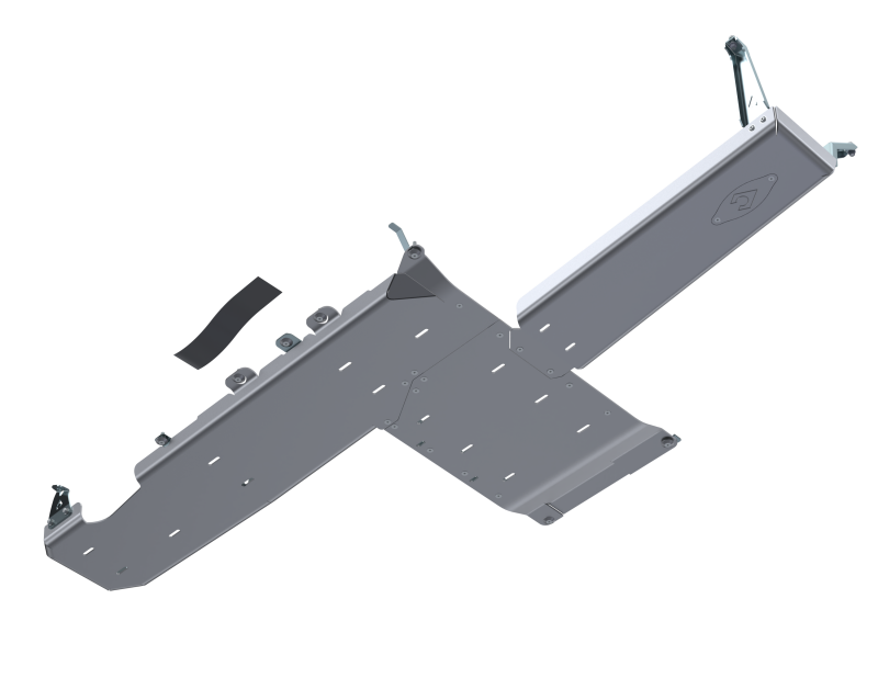 Artec Industries 18-25 Jeep Wrangler JL Sahara Full Bellypan w/ Oil Door - 4 Door 2.0L Aluminum Skid Plates Artec Industries