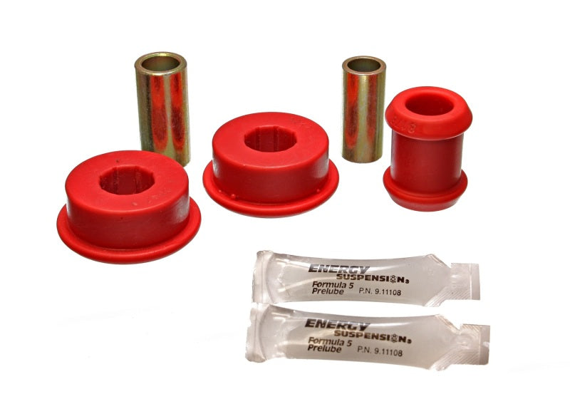 Energy Suspension Traction Bar Bushing Set - Red Bushing Kits Energy Suspension