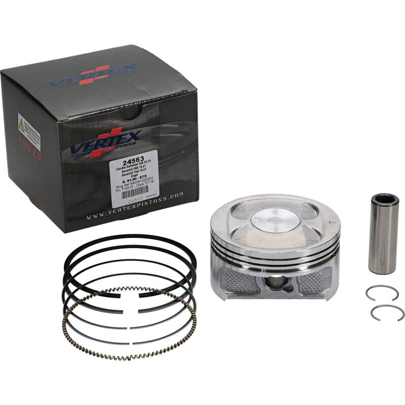 Vertex Piston 2011 Can-Am Commander 800 800cc Cast Replica Piston Kit Piston Sets - Powersports Vertex Pistons