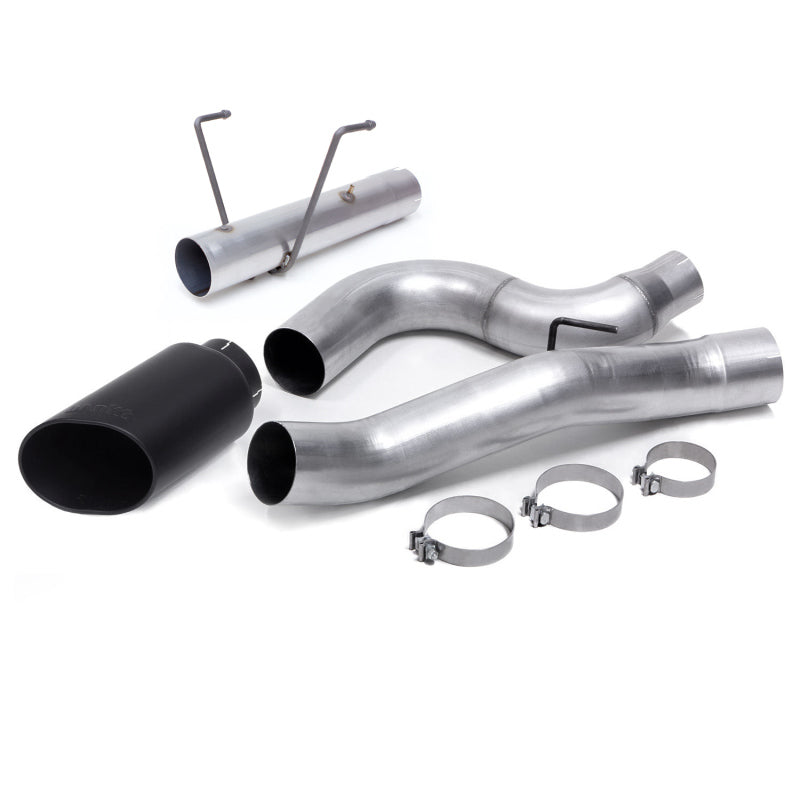 Banks Power 13-18 Dodge RAM Monster Exhaust 5.0in. Single 6.7L CCLB w/ SideKick S/S Black Tip Catback Banks Power