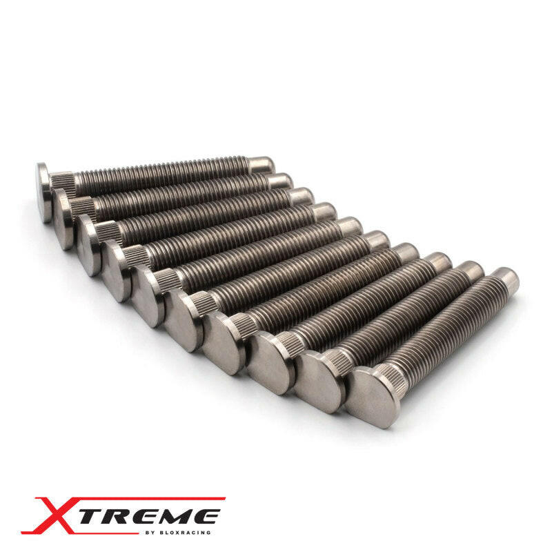 BLOX Racing Honda Xtreme Titanium Wheel Studs 12 x 1.50mm - Set of 10 Wheel Studs BLOX Racing