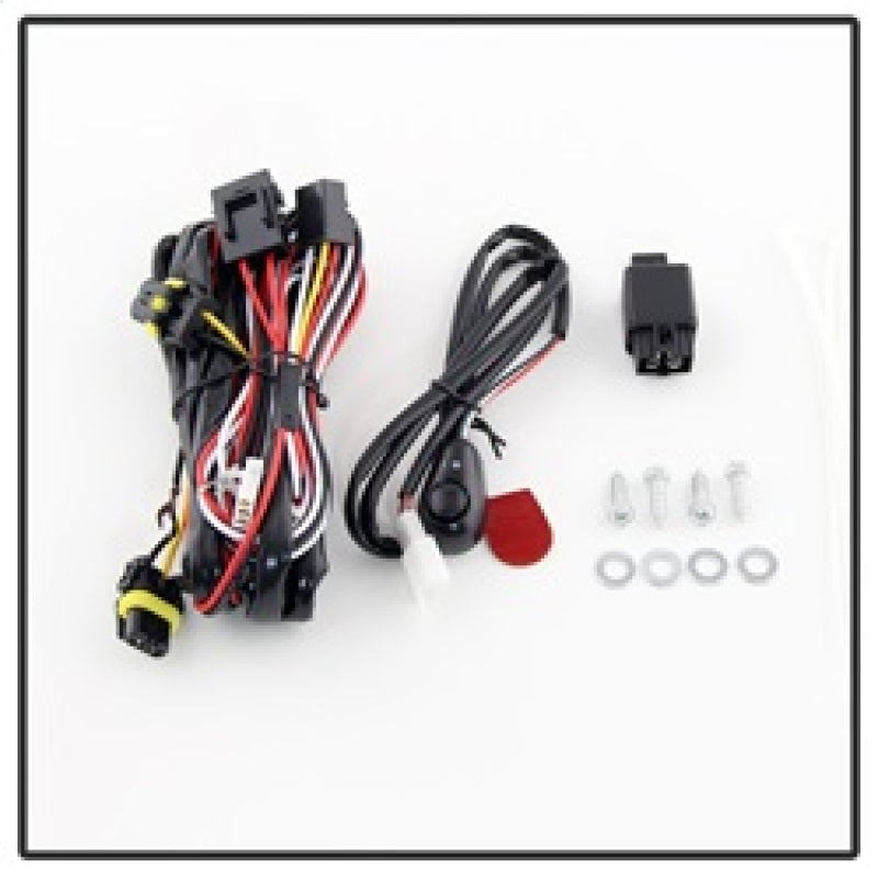 Spyder Dodge Grand Caravan 2011-2015 OEM Fog Light W/Universal Switch- Clear FL-DGC2011-C Fog Lights SPYDER