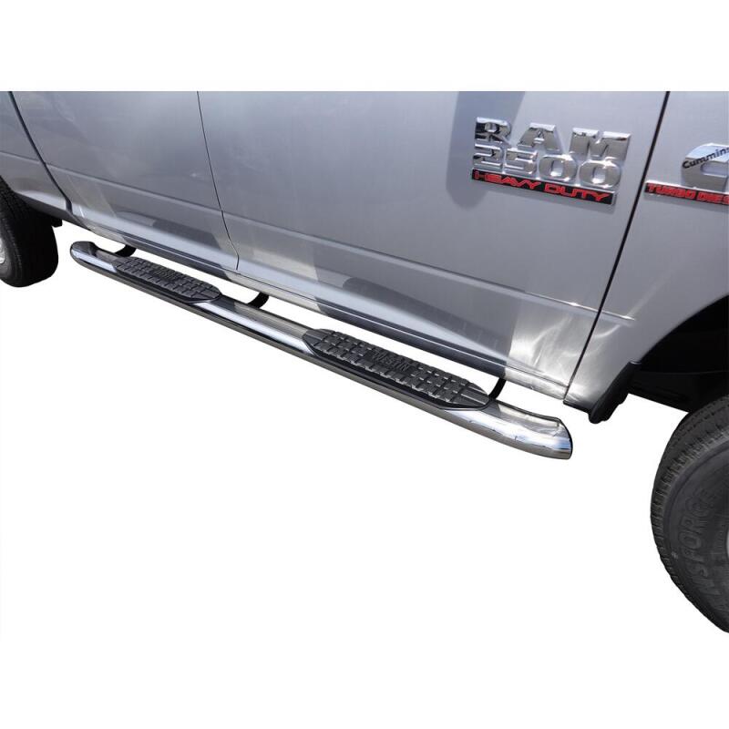Westin 2009-2018 Dodge/Ram 1500 Quad Cab PRO TRAXX 5 Oval Nerf Step Bars - SS Nerf Bars Westin