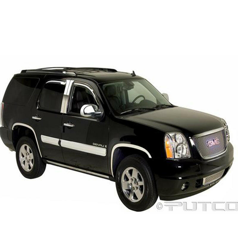 Putco 07-14 GMC Yukon XL w/o Side Molding DH/FTC/HL/MC/RH//TL/WH Chrome Trim Accessory Kits Exterior Trim Putco