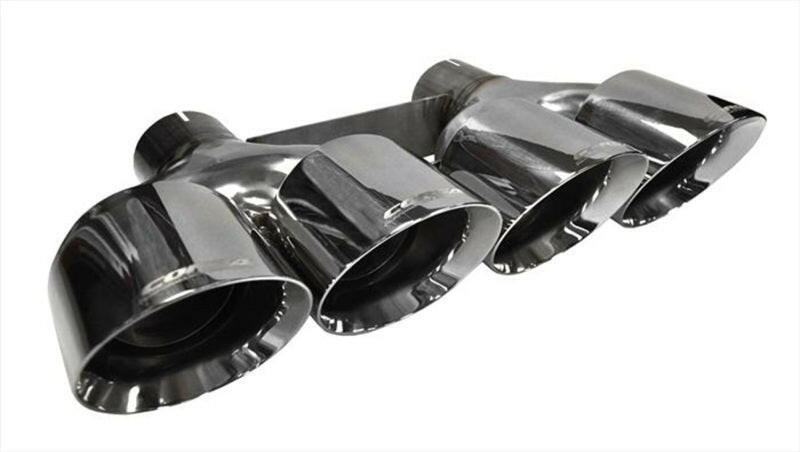 Corsa 2014-2019 Chevy Corvette C7 Stainless Steel Exhaust Tip Kit Tips CORSA Performance