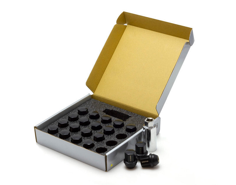Wheel Mate WM14T Closed End Lug Nuts - QTY 20/Black Lug Nuts Wheel Mate