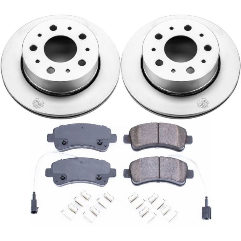 Power Stop 14-15 Ram ProMaster 1500 Rear Z17 Evolution Geomet Coated Brake Kit Brake Kits - Performance Blank PowerStop
