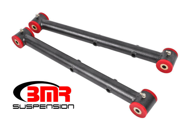BMR 78-87 G-Body Non-Adj. Lower Control Arms (Polyurethane) - Black Hammertone Control Arms BMR Suspension