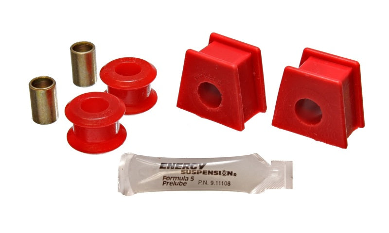 Energy Suspension MGB 9/16in Sway Bar Set - Red Bushing Kits Energy Suspension