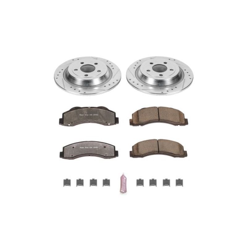Power Stop 15-17 Ford F-150 Rear Z36 Truck & Tow Brake Kit Brake Kits - Performance D&S PowerStop