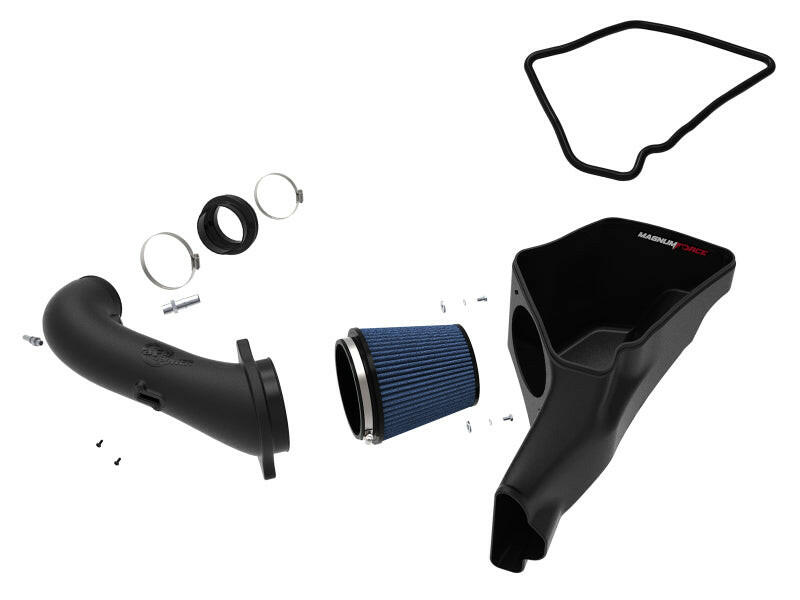 AFe Magnum FORCE Stage-2 Cold Air Intake System w/Pro Dry S Media 18-19 Ford Mustang Cold Air Intakes aFe