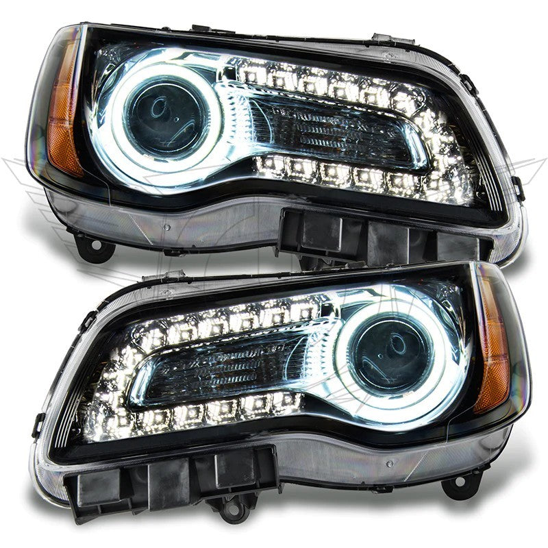 Oracle 11-14 Chrysler 300C SMD HL - Black - NON HID - UV/Purple Headlights ORACLE Lighting