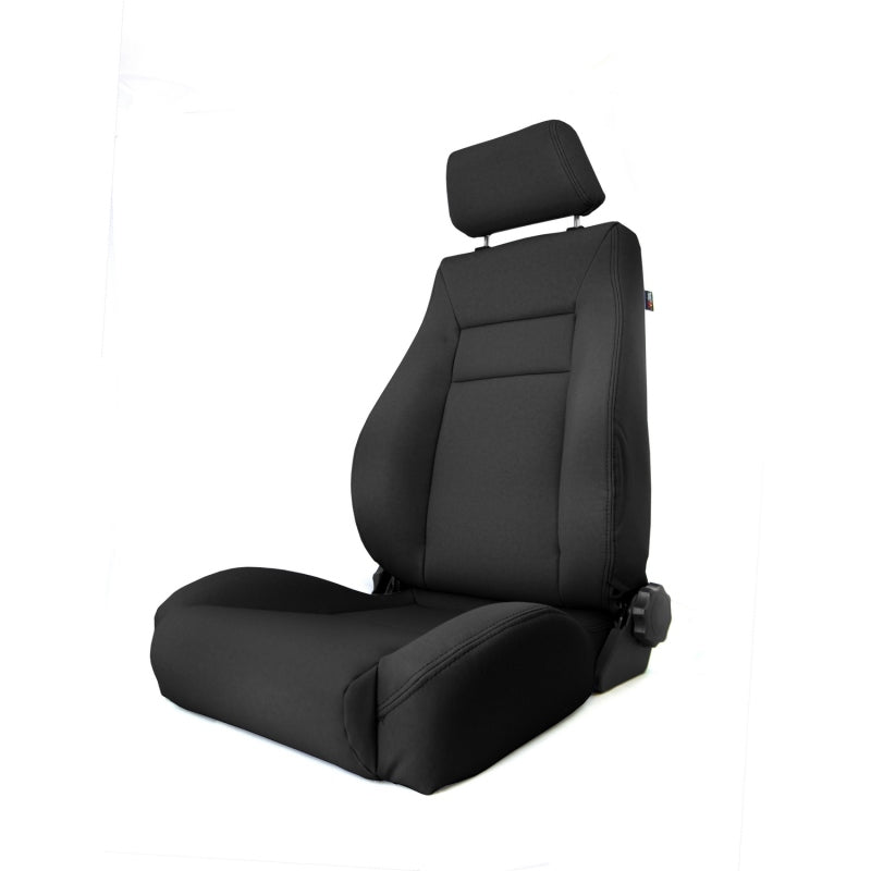 Rugged Ridge Ultra Front Seat Reclinable Black 97-06 Jeep Wrangler TJ Seats Rugged Ridge