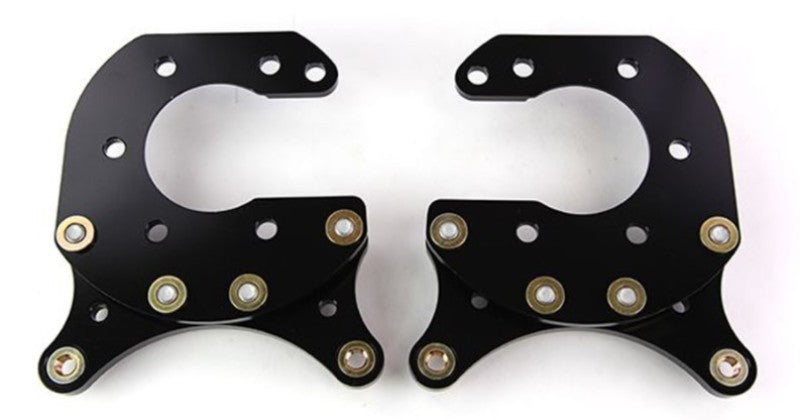 Wilwood Brackets (2) - P/S Rear - Small Ford 2.66in Offset Brake Hardware Wilwood