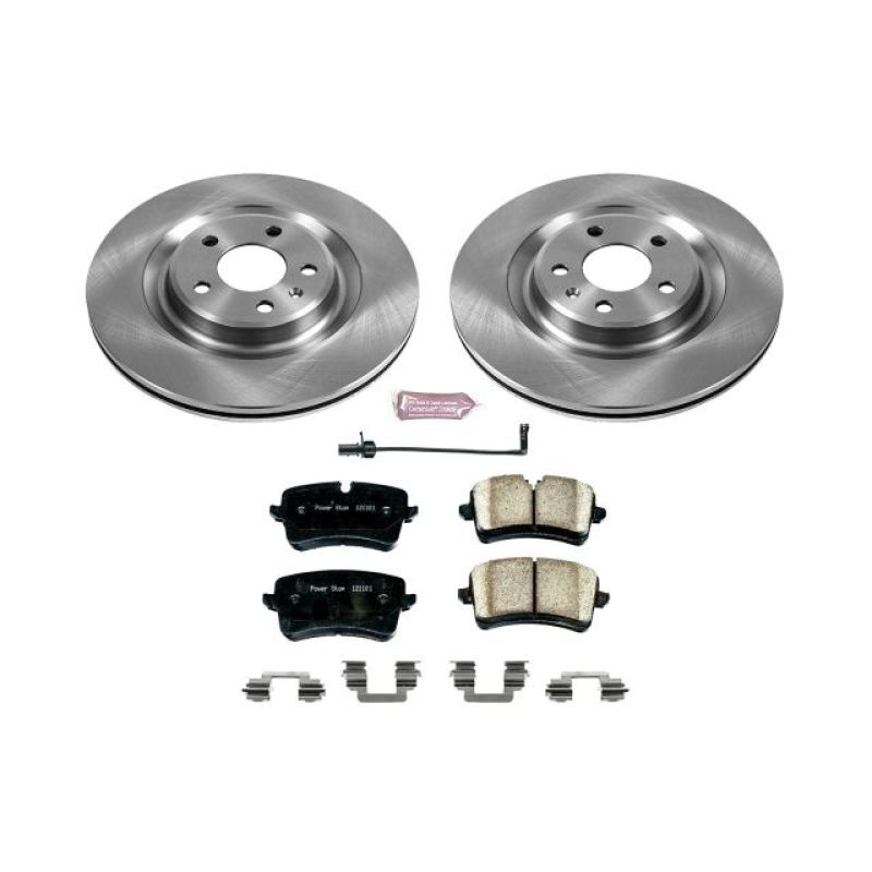 Power Stop 14-18 Audi A6 Rear Autospecialty Brake Kit Brake Kits - OE PowerStop