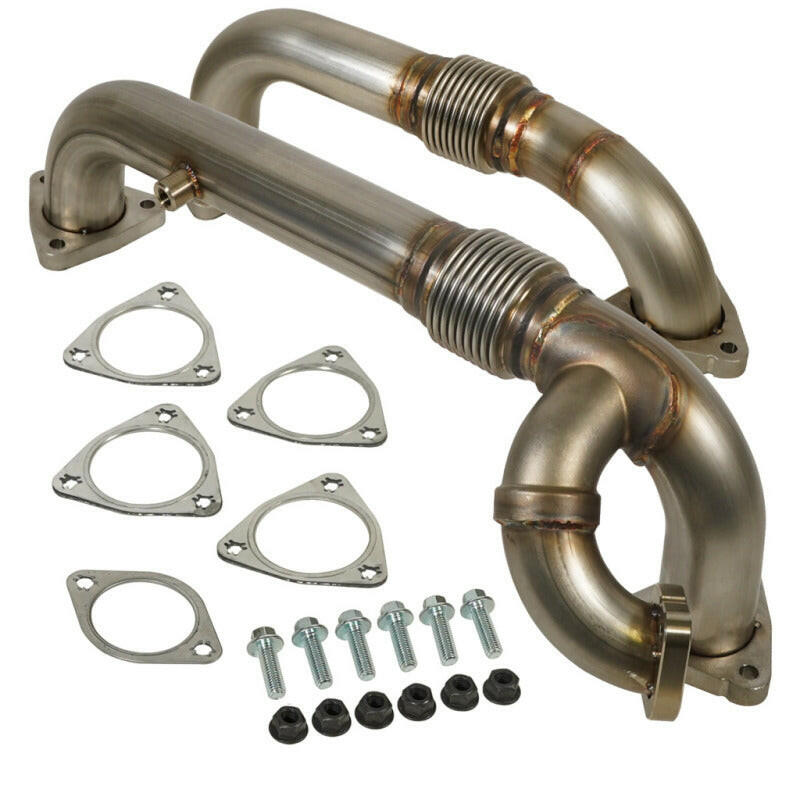 BD Diesel UpPipe Kit - Ford 08-10 6.4L w/EGR Connector Connecting Pipes BD Diesel