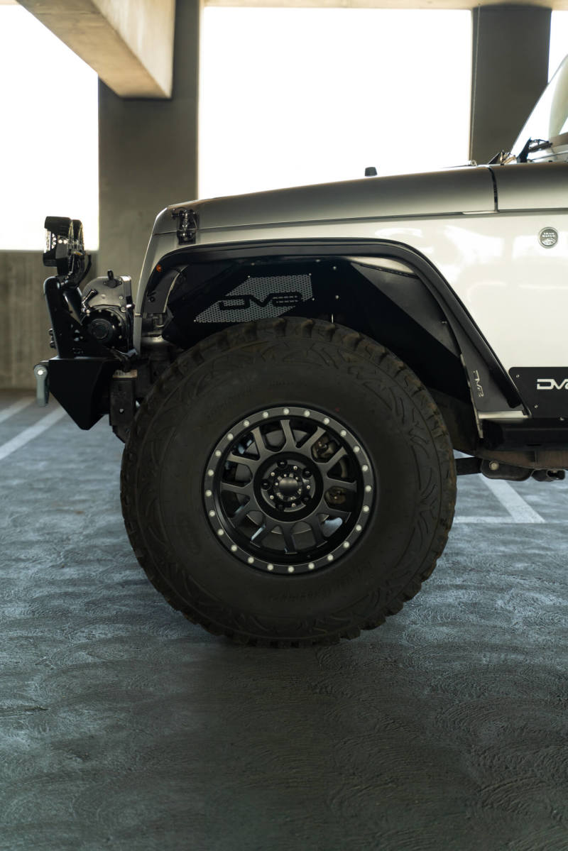 DV8 Offroad 07-18 Jeep Wrangler JK Slim Fender Flares Fenders DV8 Offroad