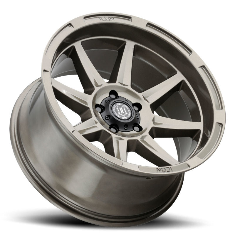 ICON Bandit 20x10 5x150 -24mm Offset 4.5in BS Gloss Bronze Wheel Wheels - Cast ICON