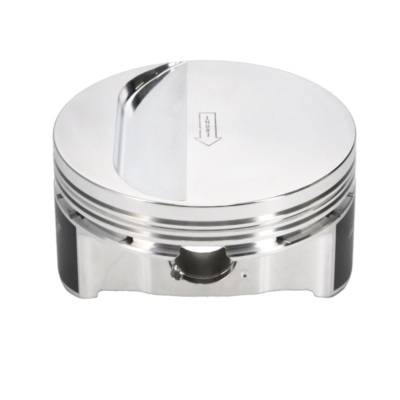 Manley Chevrolet LS Series 4.000in Stroke 4.125in Bore -5cc Flat Top Standard Pistons - Set of 8 Piston Sets - Forged - 8cyl Manley Performance