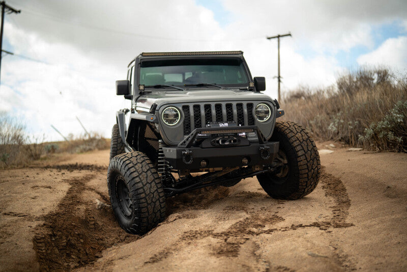 DV8 Offroad 20-25 Jeep Gladiator JT Armor Fender Flares Fenders DV8 Offroad