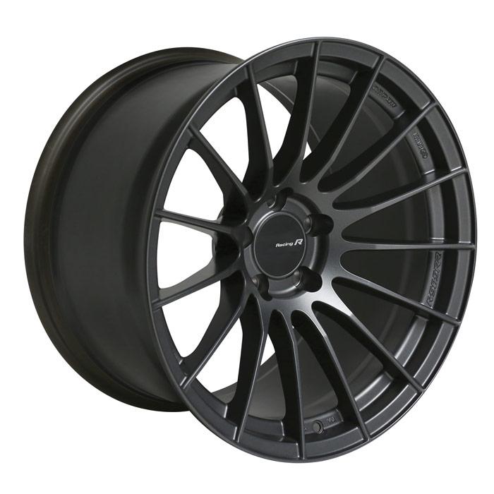 Enkei RS05-RR 18x9.5 35mm ET 5x114.3 75.0 Bore Sparkle Silver Wheel Wheels - Cast Enkei