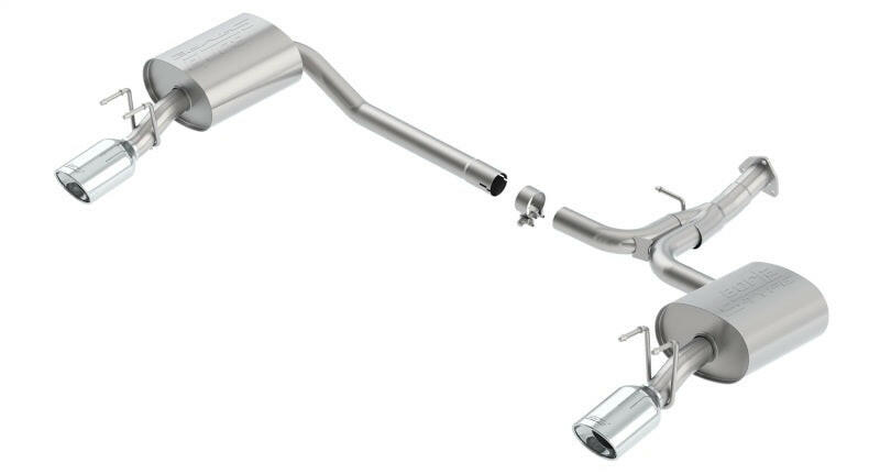 Borla 16-17 Honda Accord Axle-Back S-Type Exh 2.25in To Muffler Dual 2.0in Out 4.25in x 3.5in Tip Axle Back Borla