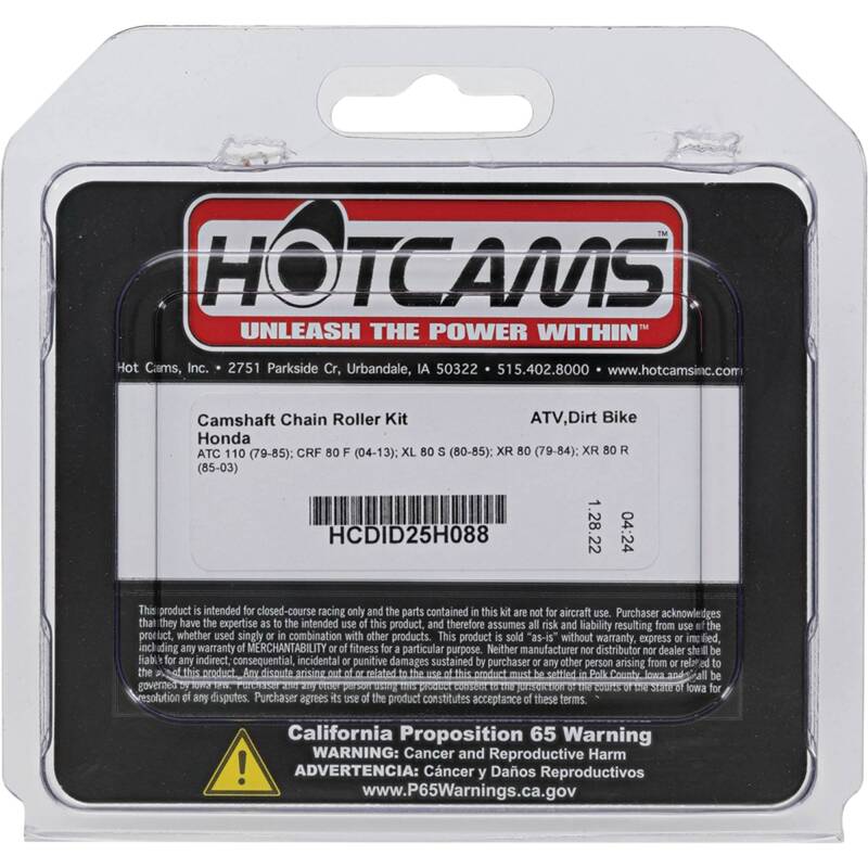 Hot Cams 1979-1985 Honda ATC 110 110cc Roller chain Camshafts Hot Cams