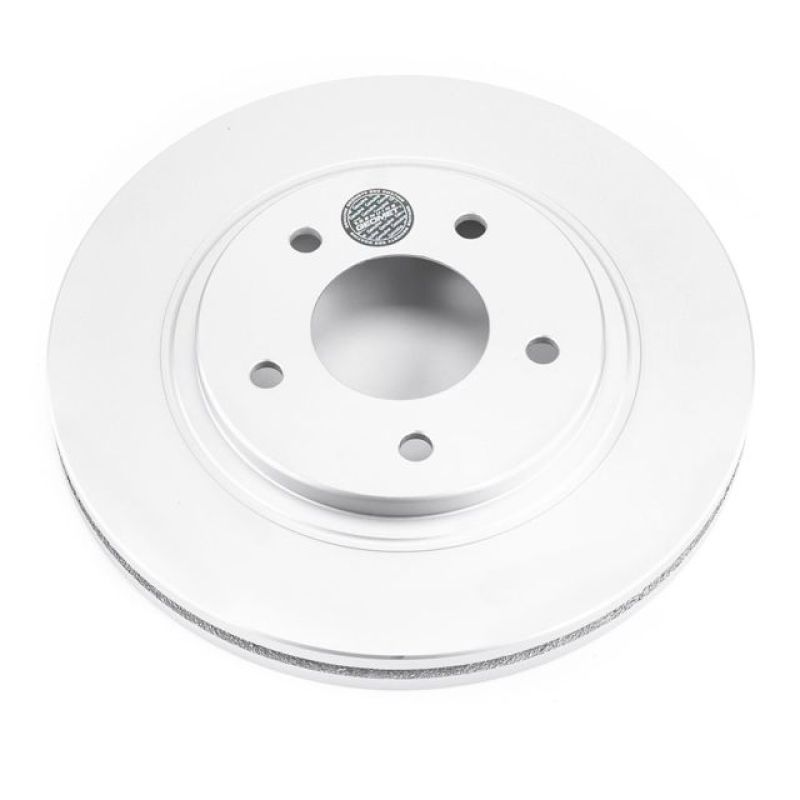 Power Stop 95-96 Buick Regal Front Evolution Geomet Coated Rotor Brake Rotors - OE - Cryo PowerStop