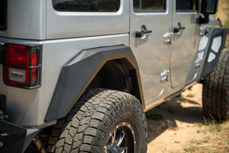 DV8 Offroad 07-18 Jeep Wrangler JK Armor Fender Flares Fenders DV8 Offroad