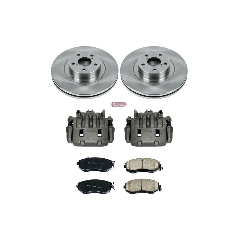 Power Stop 13-16 Scion FR-S Front Autospecialty Brake Kit w/Calipers Brake Kits - OE PowerStop