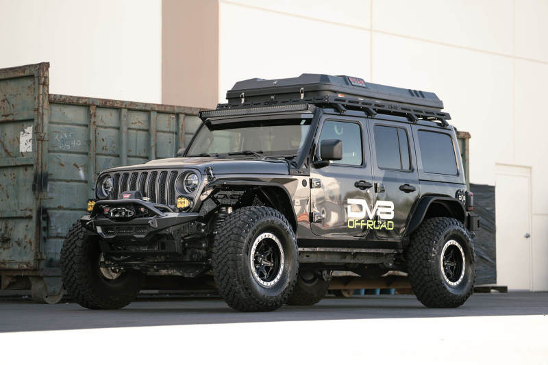 DV8 Offroad 18-23 Wrangler JL/Gladiator JT Spec Series Front Bumper Bumpers - Steel DV8 Offroad