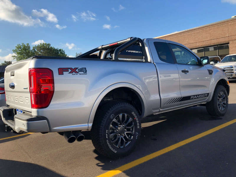 EGR 2019+ Ford Ranger Black Powder Coat S-Series Sports Bar (w/o Side Plates) Headache Racks EGR