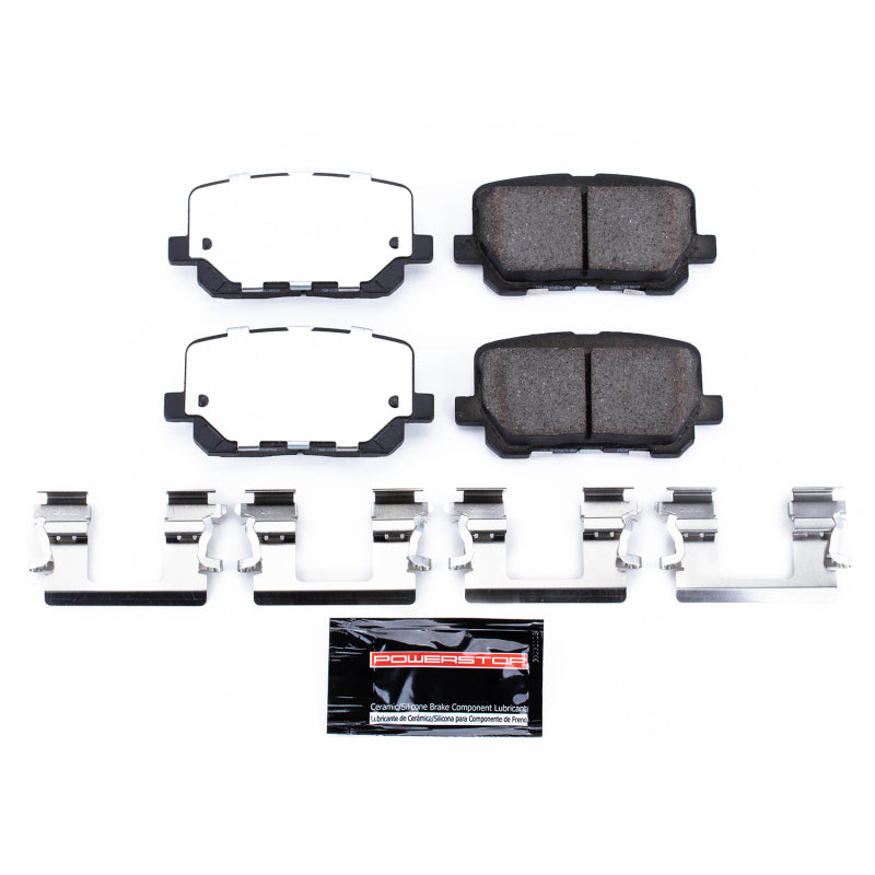 Power Stop 14-19 Dodge Charger Rear Z26 Extreme Street Brake Pads w/Hardware Brake Pads - Performance PowerStop
